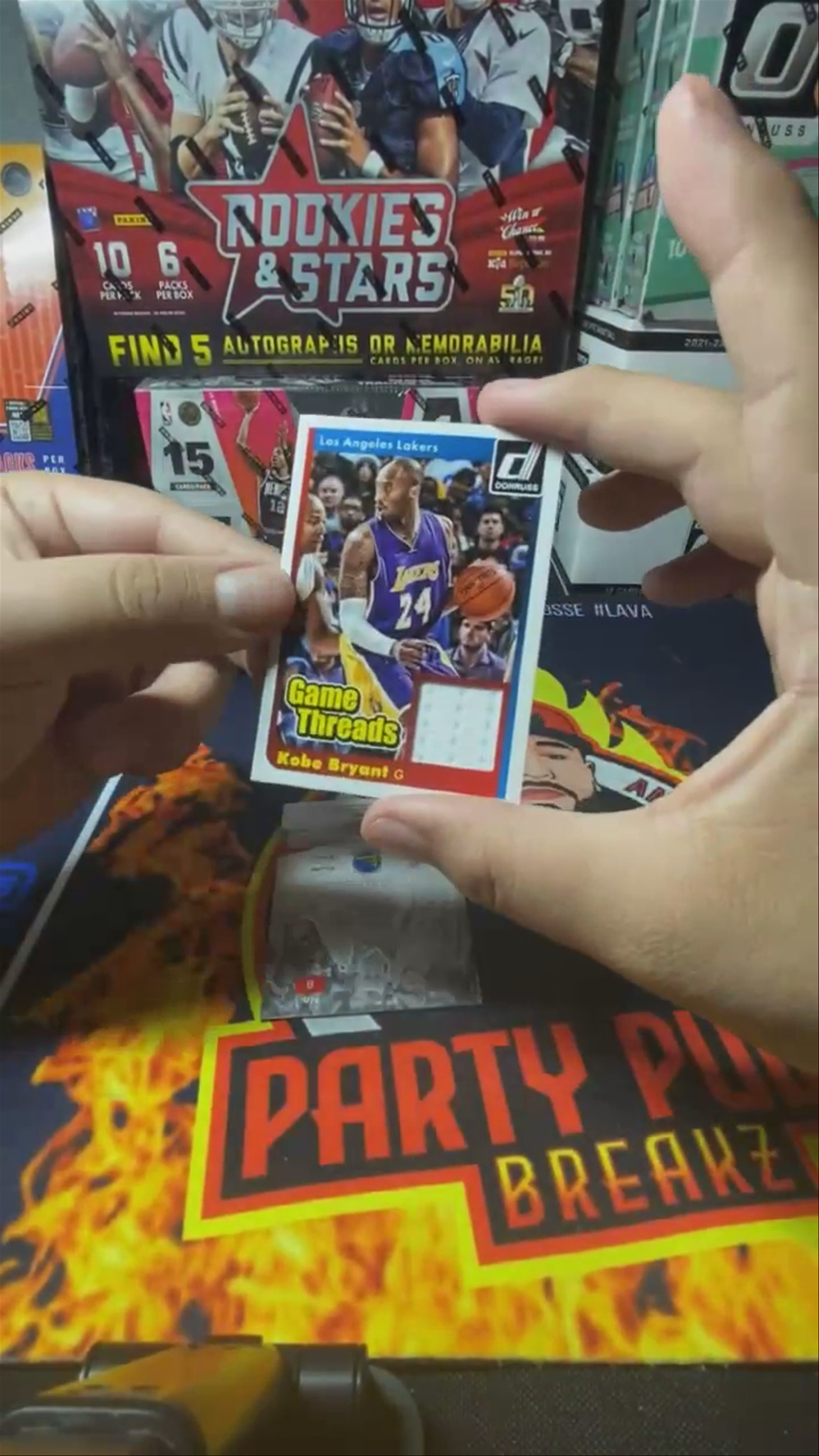 2014 Donruss Kobe Bryant Game Threads Relic