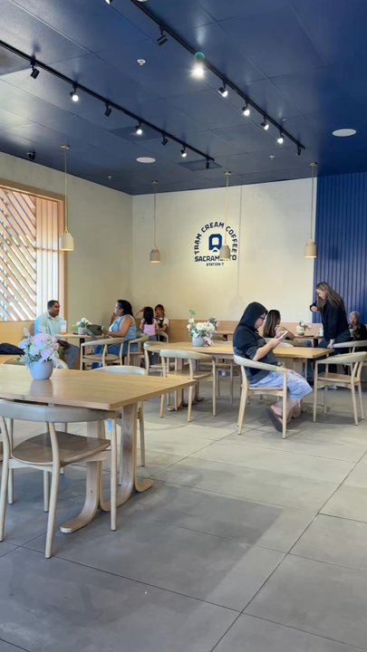 Tram Cream Coffee - seating - Coffee & Tea Near Me - Sacramento, California