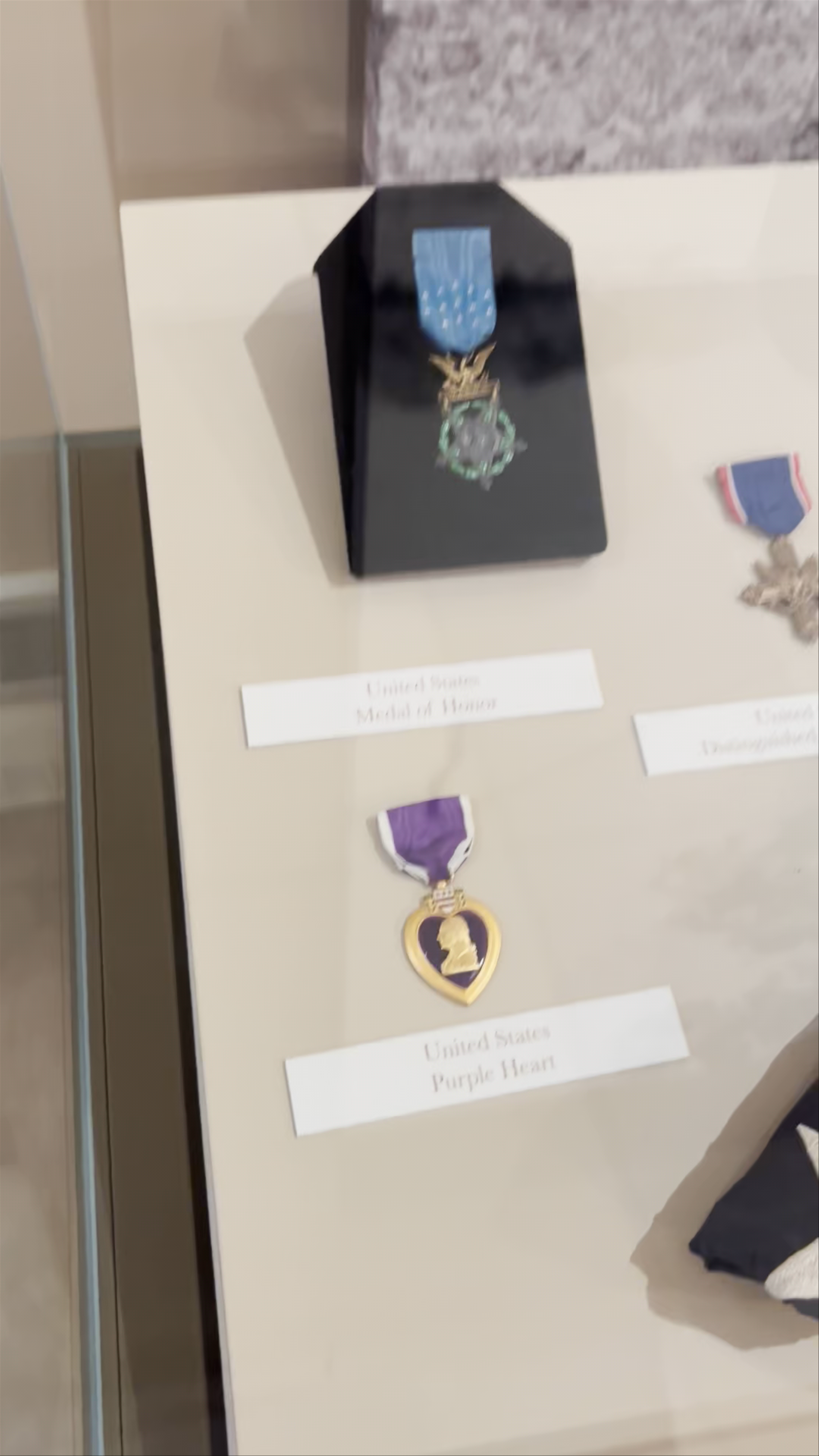 Honoring Valor: Medals of Honor Display at Tomb of the Unknown Soldier