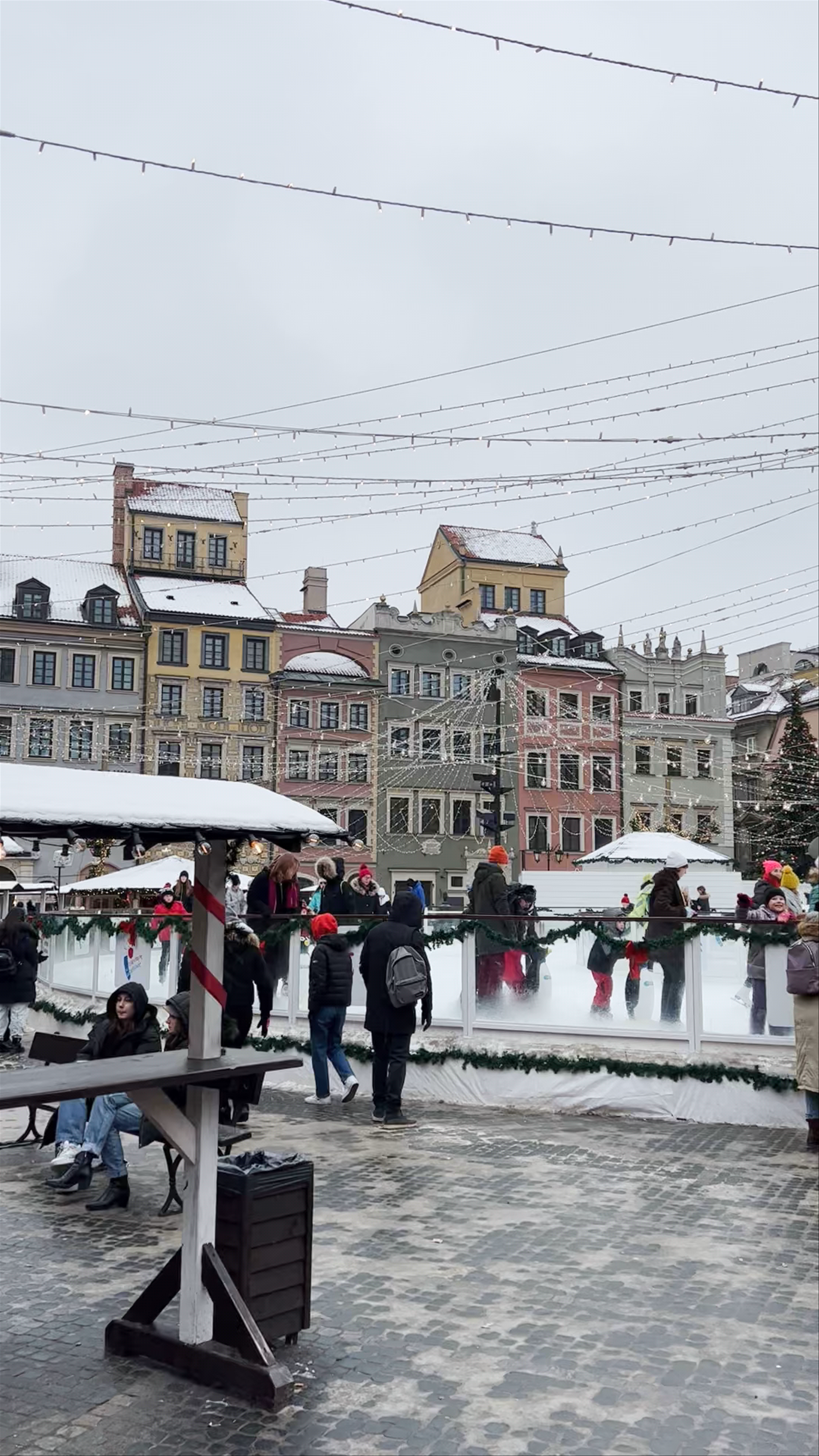 Winter Magic at Old Town Market Square, Warsaw