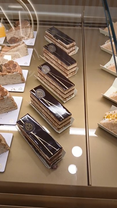 Marvel Cake - Napoleons with pistachios!!! I got this on another visit and it was delightful - Bakeries Near Me - Walnut Creek, California