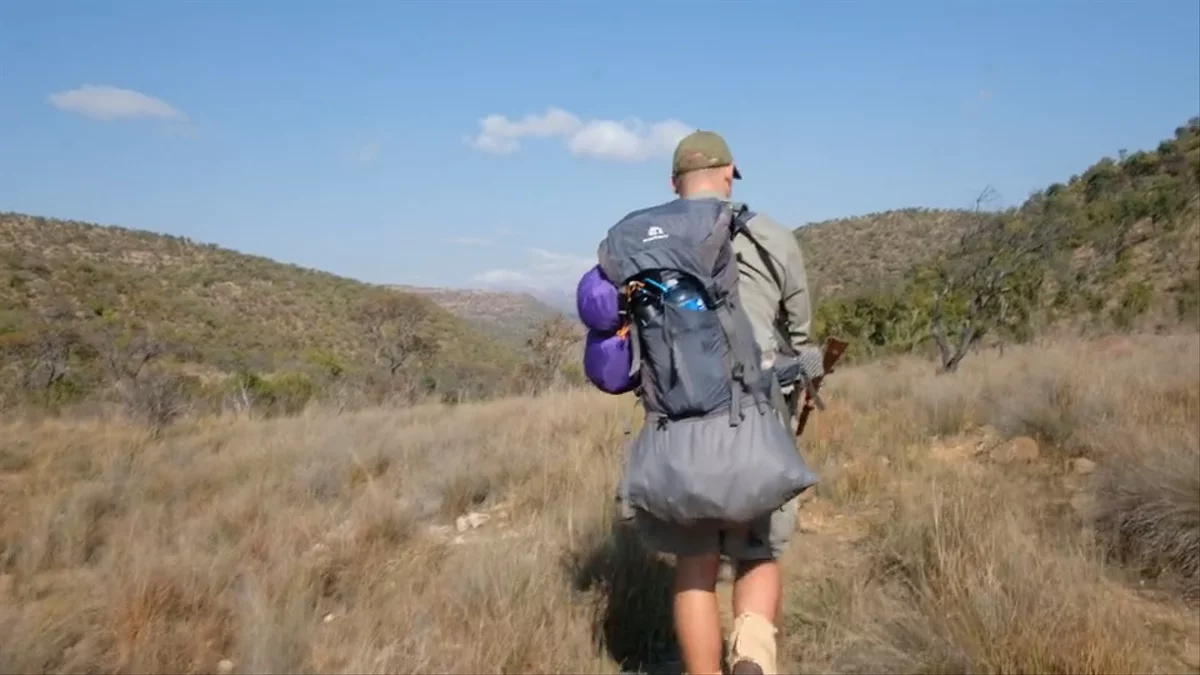 Walking into the Waterberg, carrying what you need