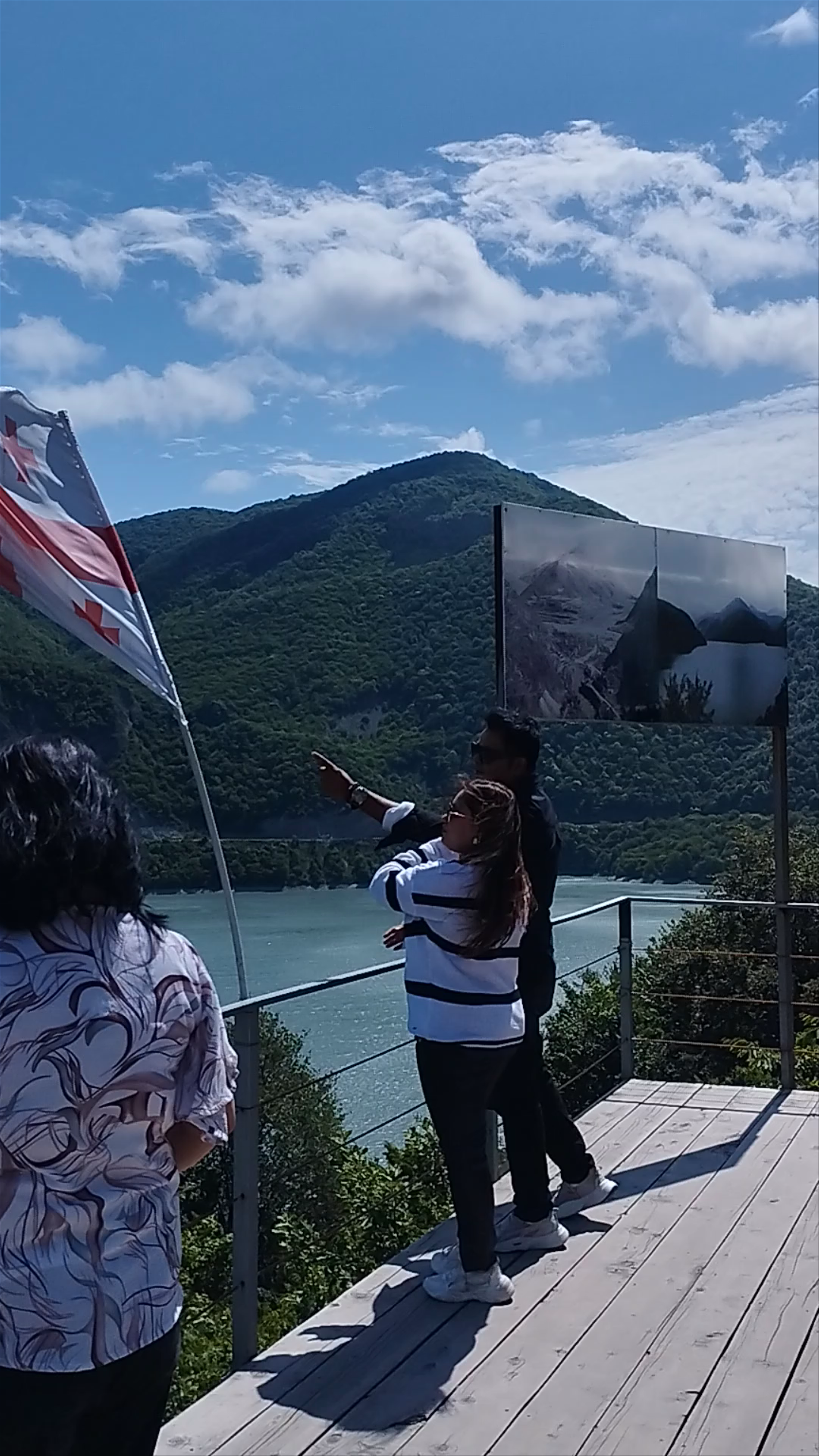 Zhinvali Water Reservoir Viewpoint