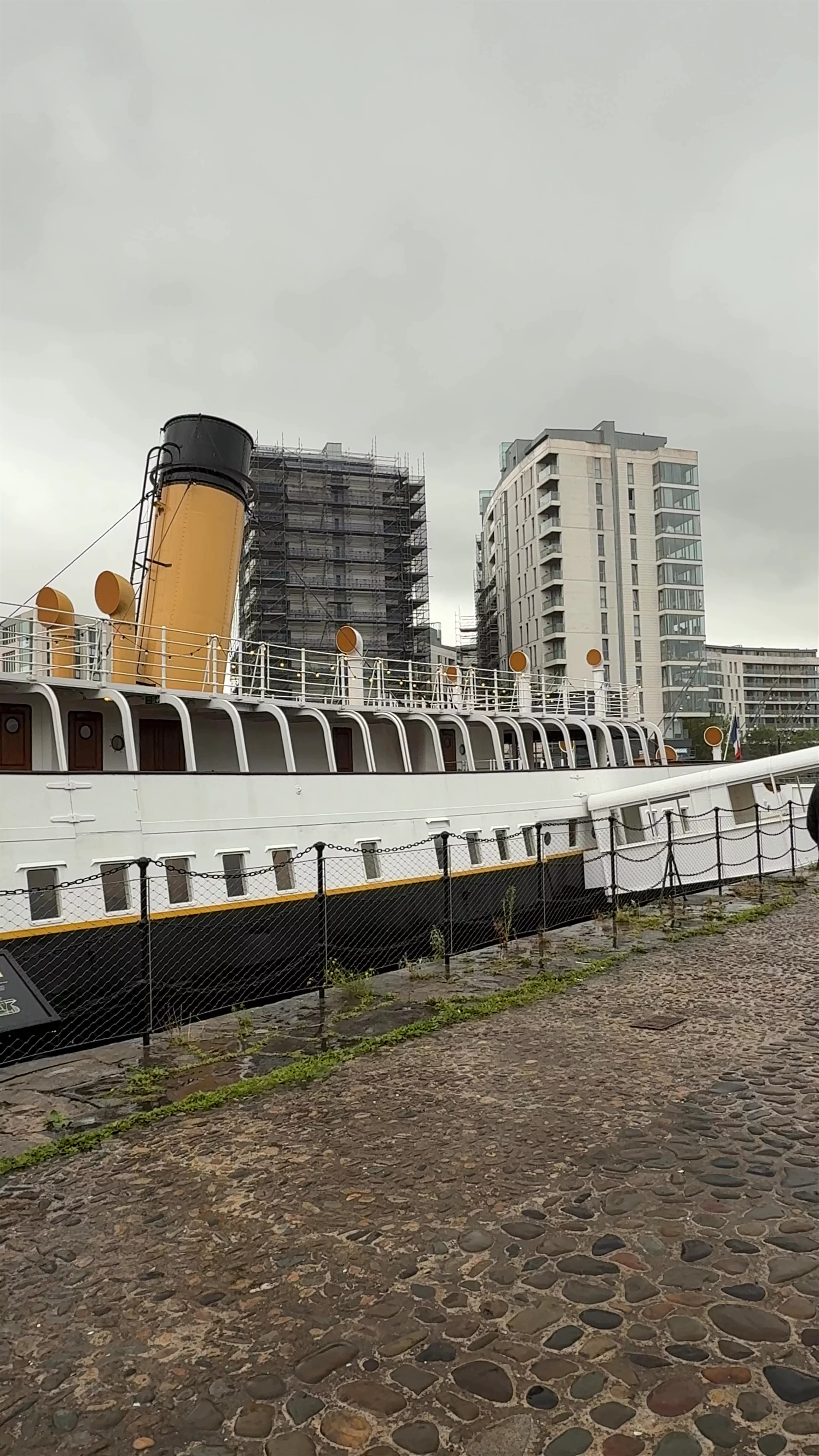 SS Nomadic, Hamilton Dock
