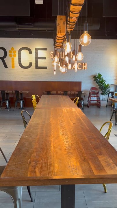 Rice Mediterranean Kitchen - Dining Area - Mediterranean Near Me - Miami Beach, Florida