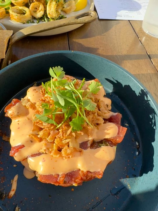 Hive and Honey Rooftop Bar - Appetizers for days - Cocktail Bars Near Me - Irvine, California