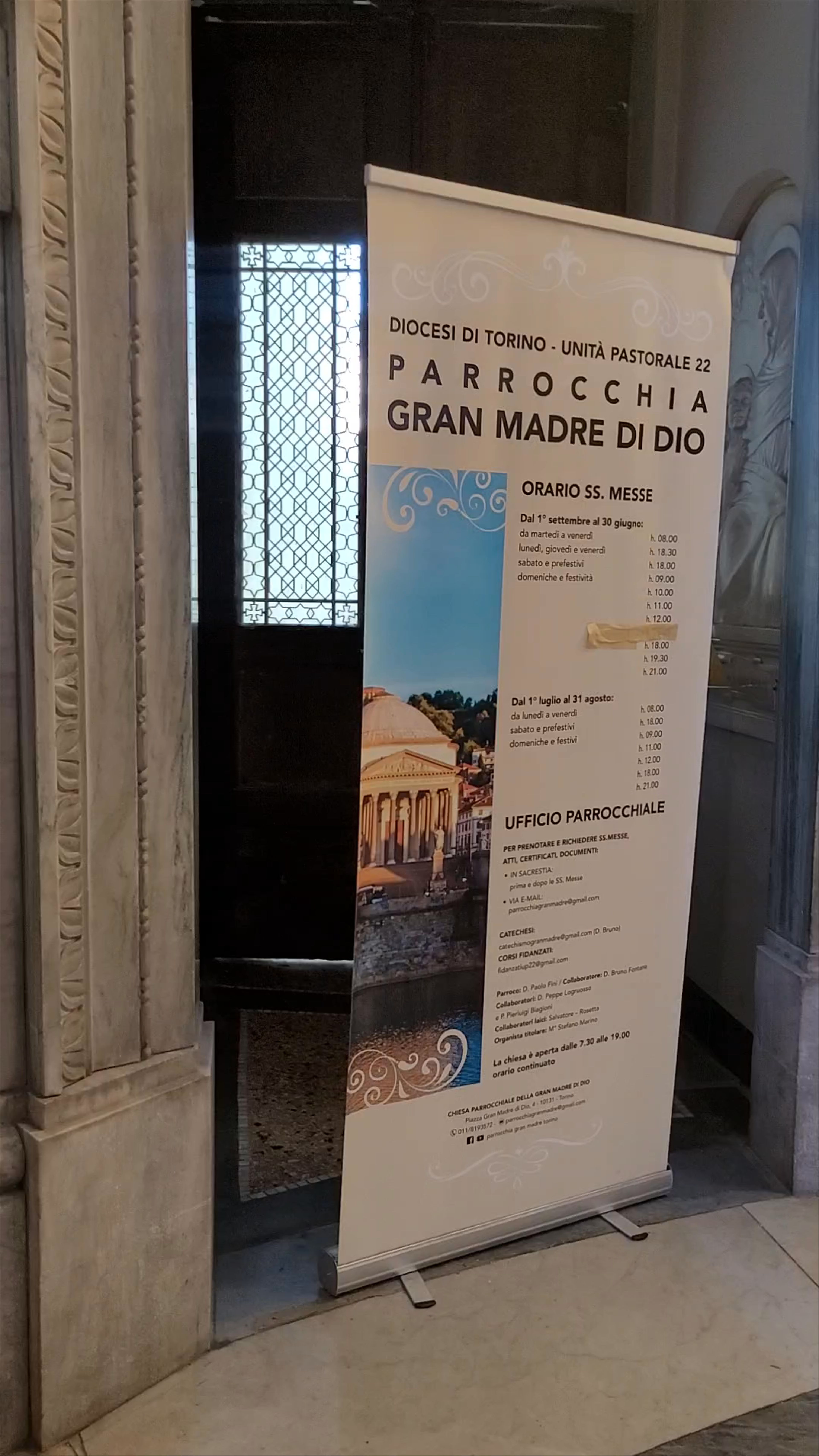 Gran Madre di Dio diocesi di Torino chiesa parrocchiale
