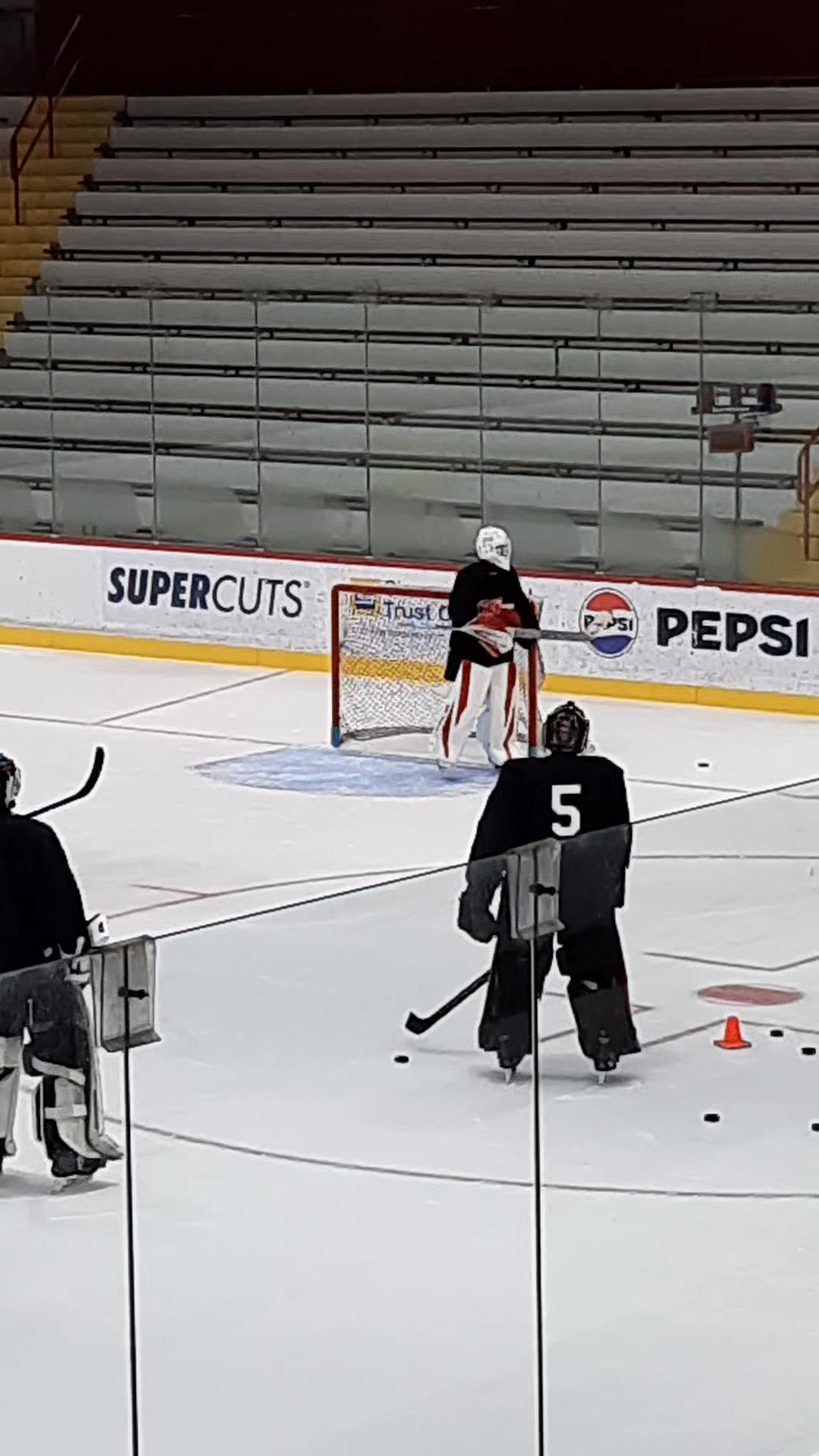 Eric Frank's Defensive Work at Prospect Camp