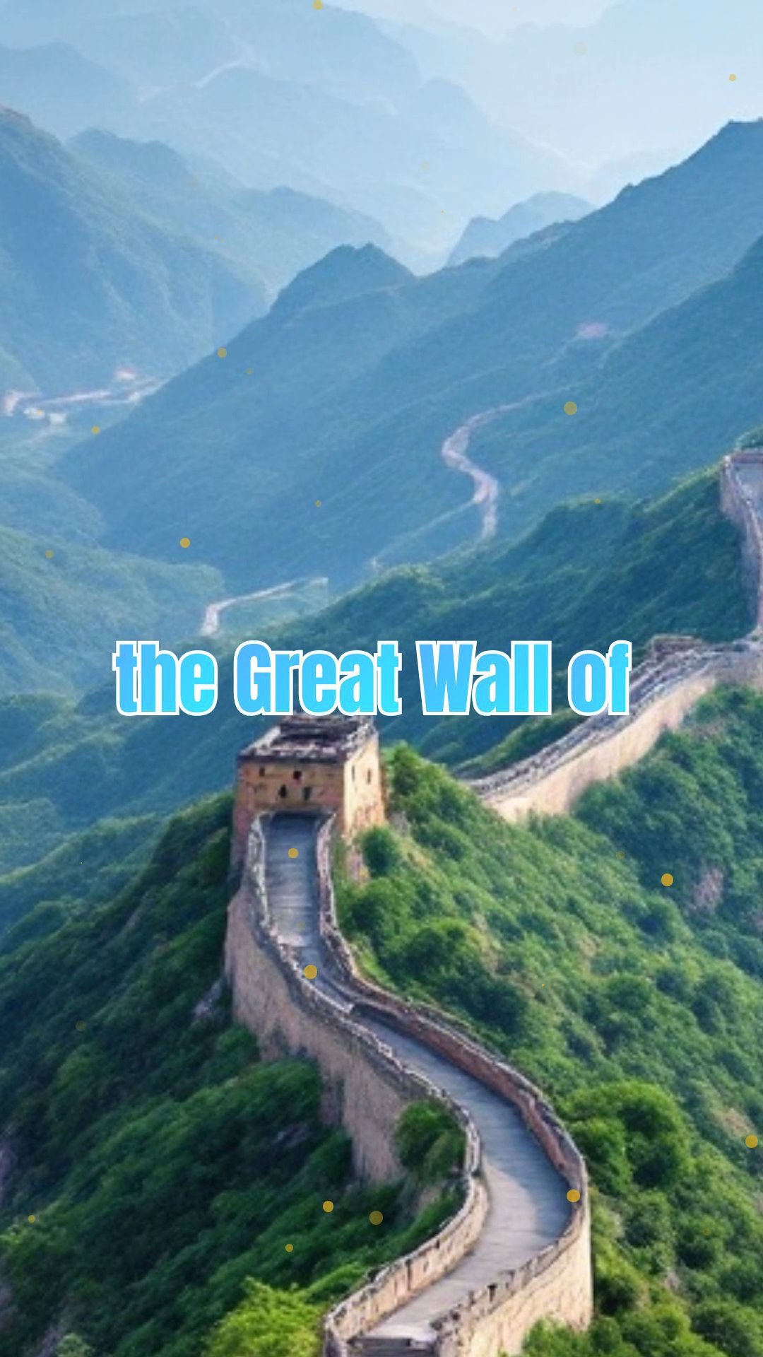 From Great Wall of China to Industrial Revolution ! 