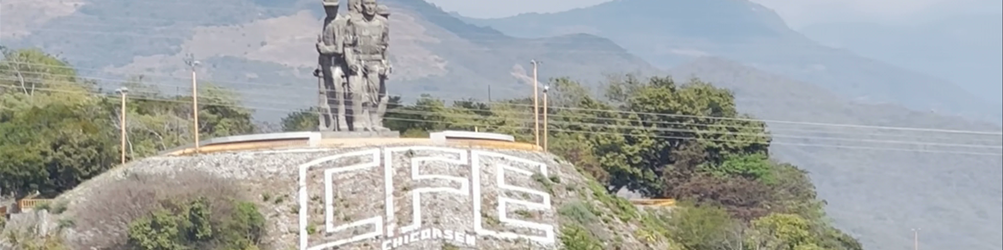 Monumento al Ingeniero y Trabajadores en la Presa Chicoasén
