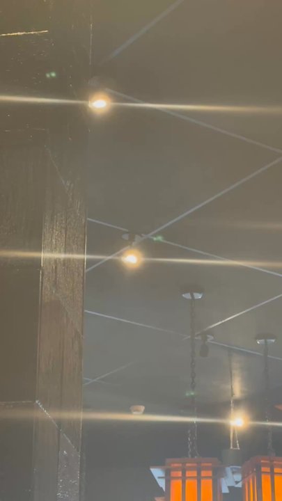 P.F. Chang's - 16 second video clip of the lighting system, which should be addressed because anybody with vertigo and epilepsy will have problems. - Chinese Near Me - Glen Mills, Pennsylvania