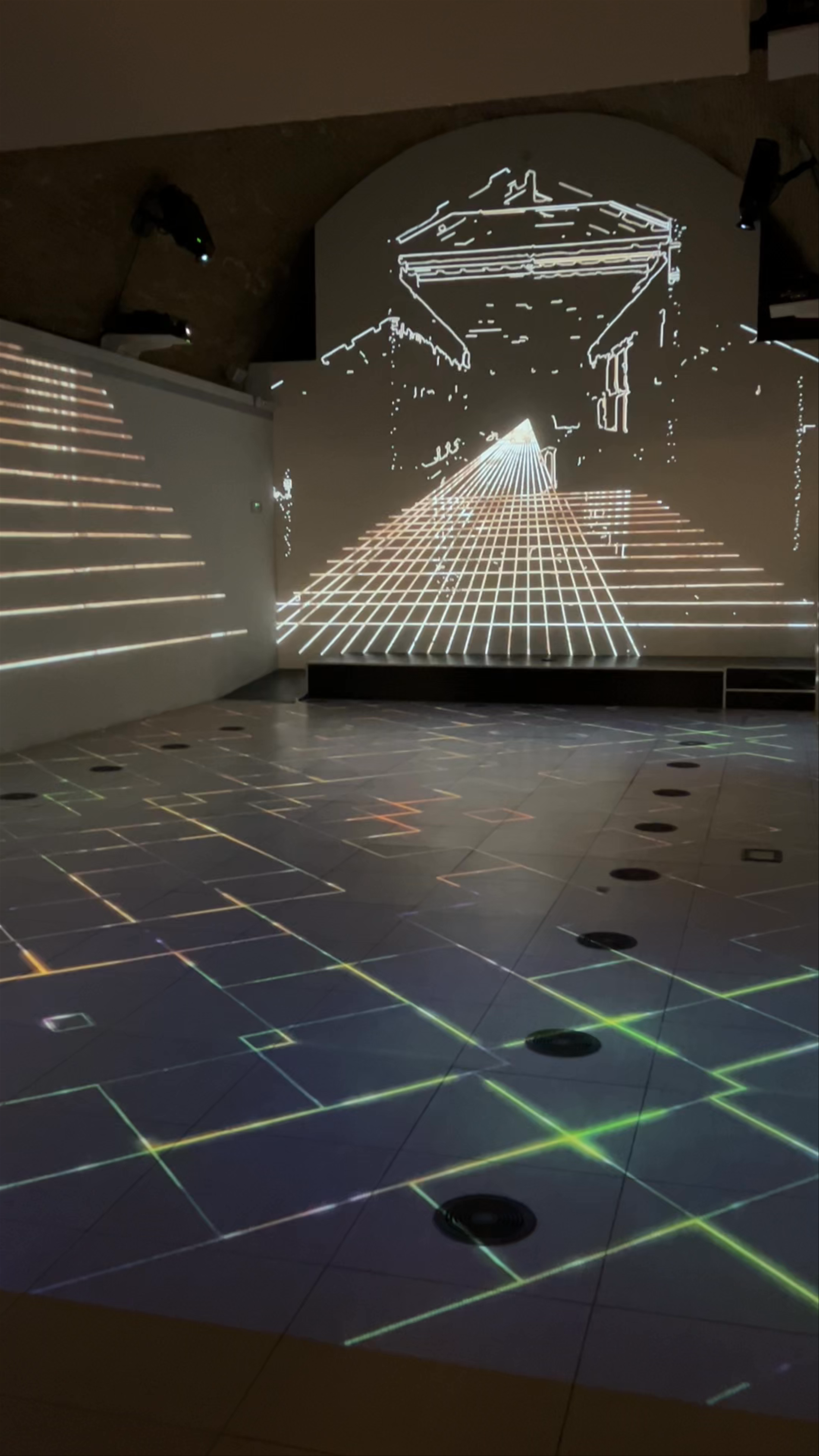 Immersive Digital Art Experience at Piazza Venezia, Rome