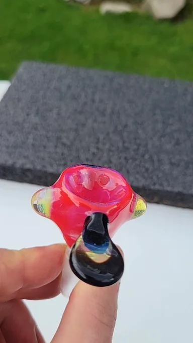 Preview pic of Bubble hash slide #29 14mm amora,  slyme,  galaxy