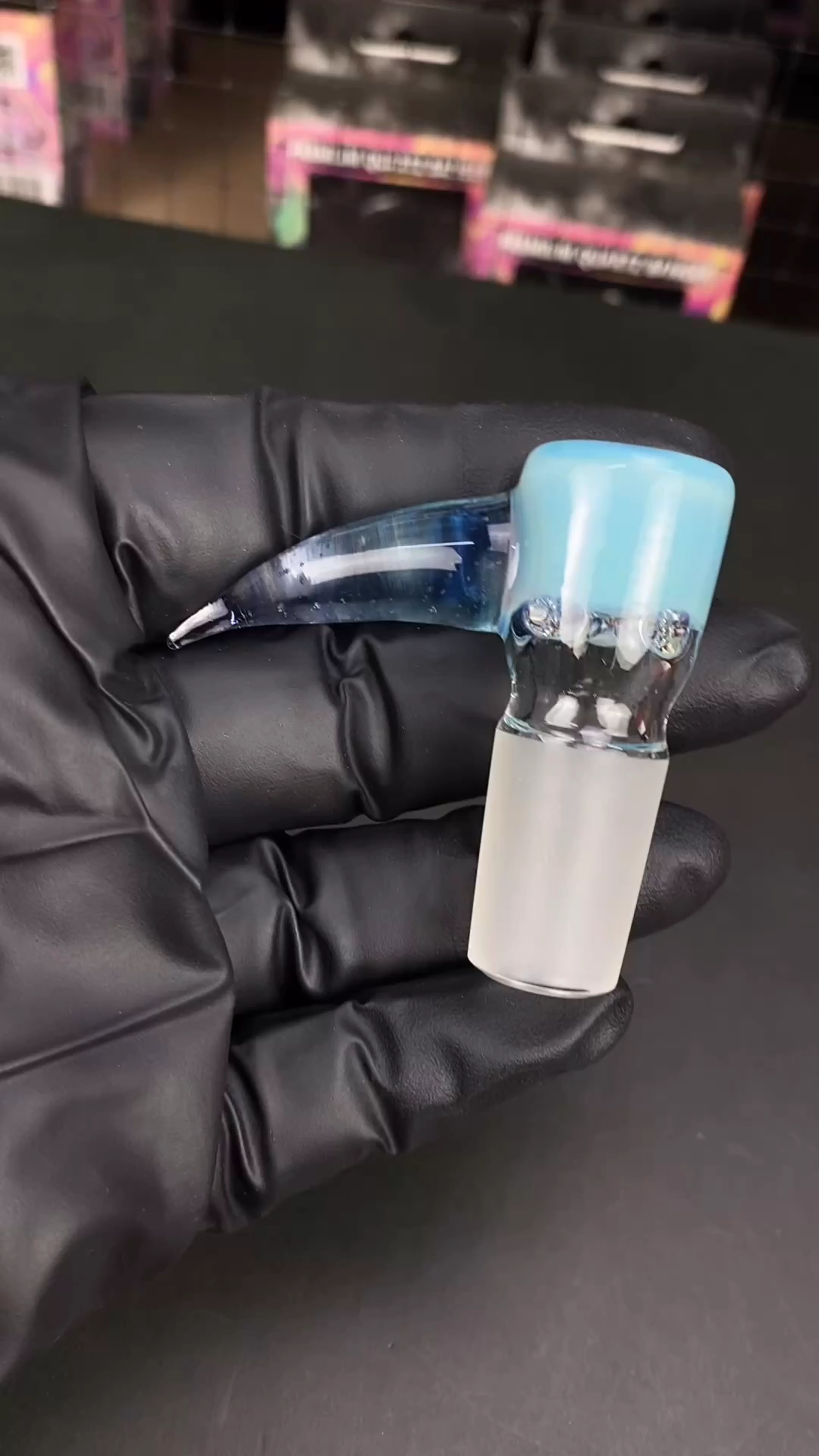Preview pic of 18mm 4-Hole Glass Bowl Slide by Magizle