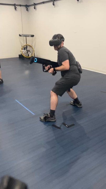 Pelagos VR - Combat is a real workout! Be ready to sweat a bit if you want to come out the winner. - Virtual Reality Centers Near Me - Richmond, Virginia