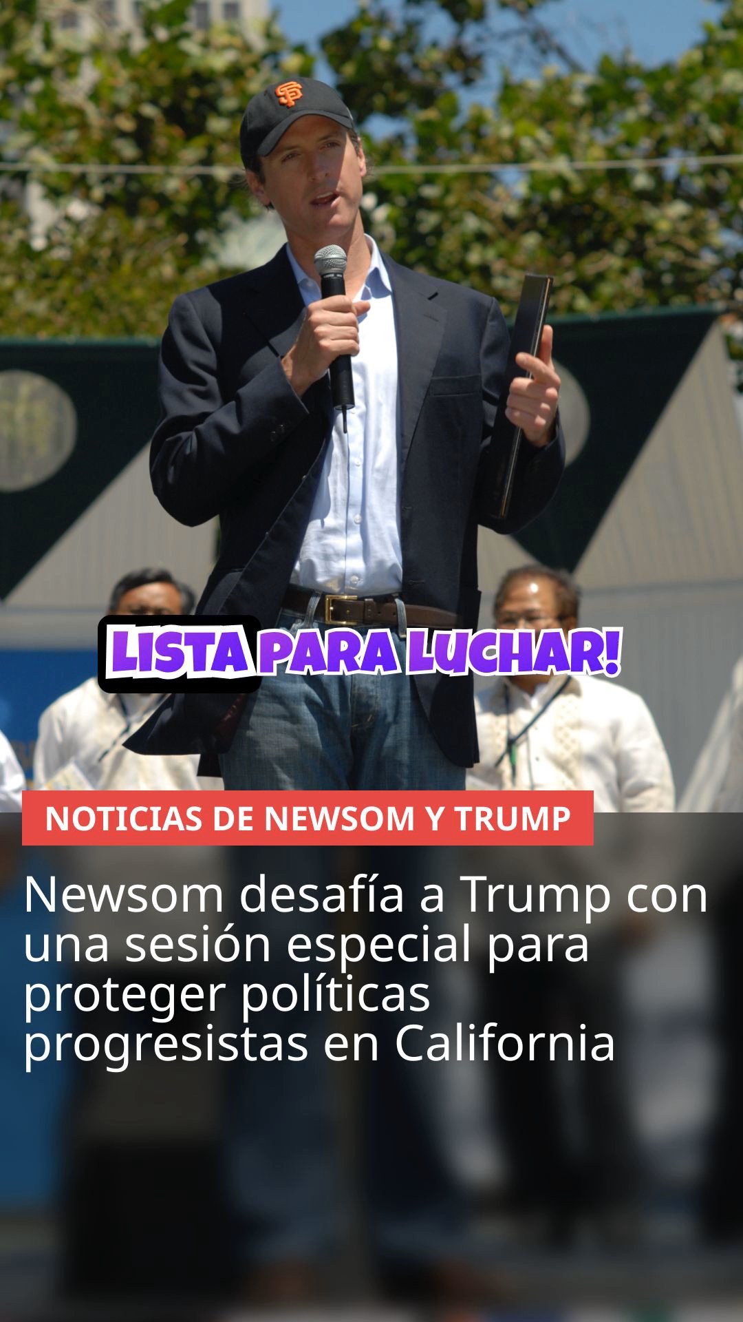 Newsom desafía a Trump con una sesión especial para proteger políticas progresistas en California