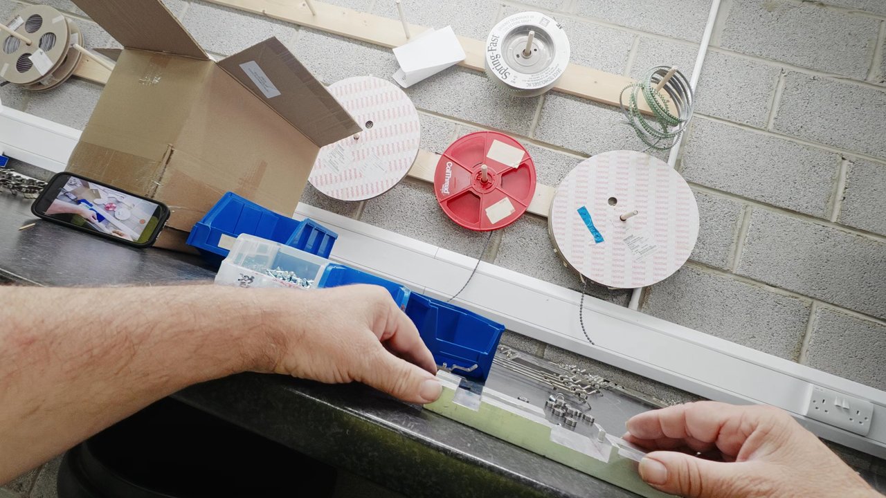 Step 1: Assemble Pin, Washers, and Bushing