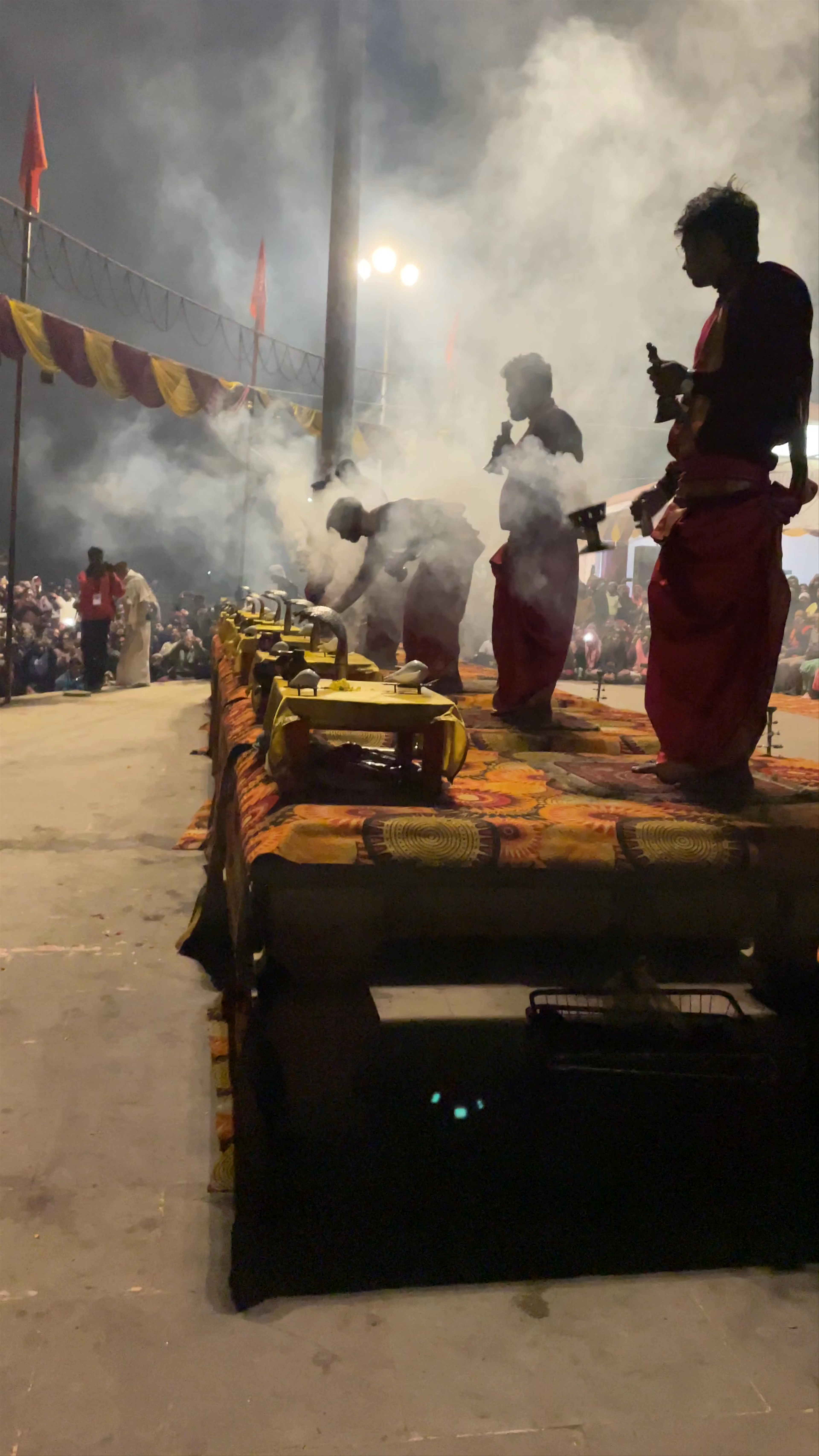 Assi Ghat Ganga Aarti Ceremony - Spiritual Evening Ritual in Varanasi