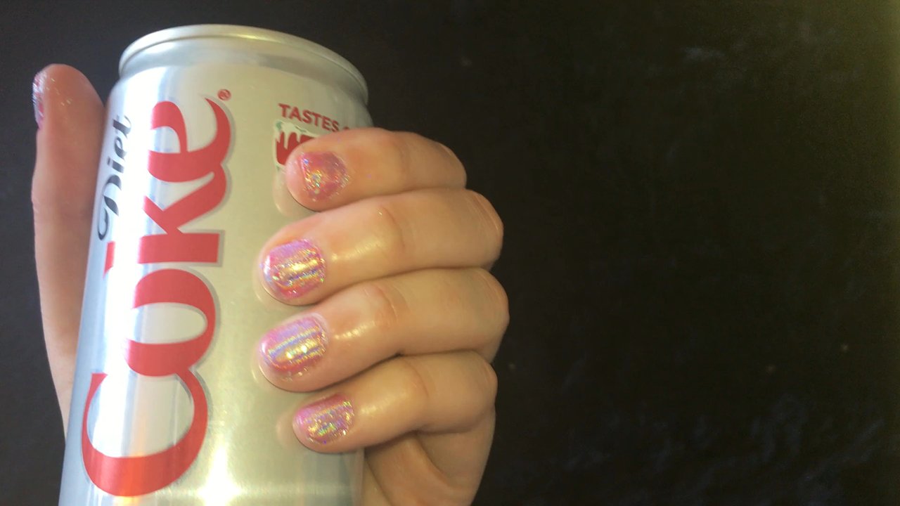 Kitty's Nails - Holographic pink gel manicure I got today looks flawless thanks so much ! They nail it every time (lol get it naild it :P ) - Nail Salons Near Me - San Francisco, California