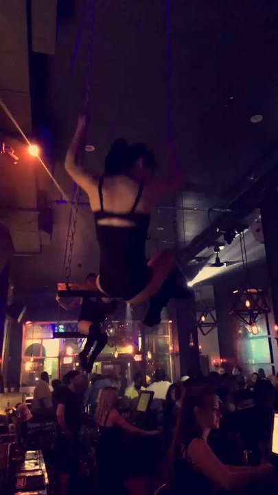 Voodoo Room - Dancers on the swings! - Bars Near Me - Austin, Texas