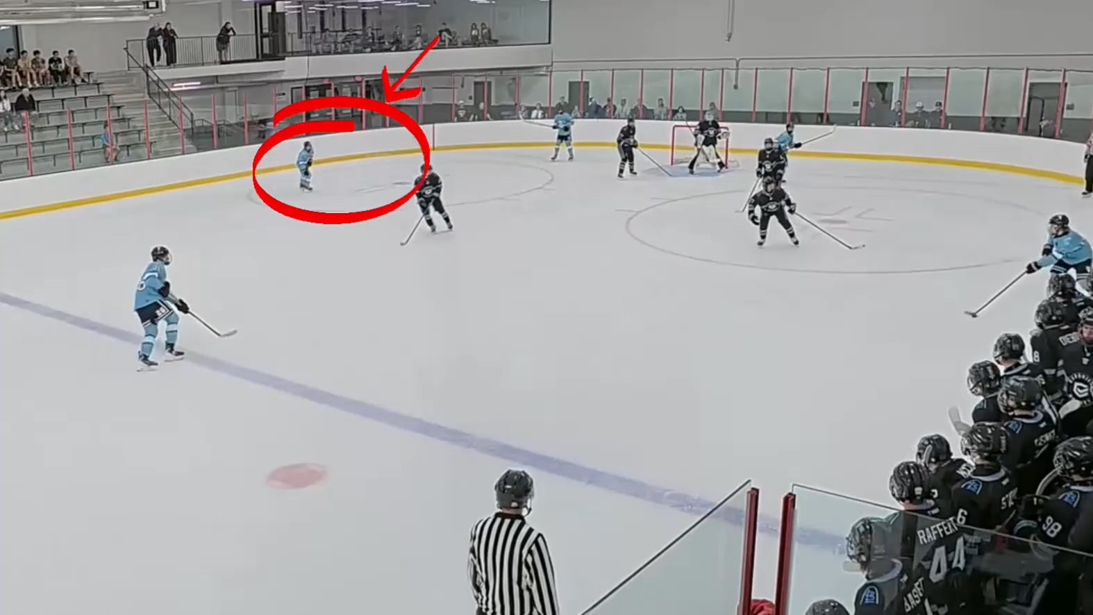 Bladen Radja's Quick Pass Sets Up a Perfect One-Timer goal!