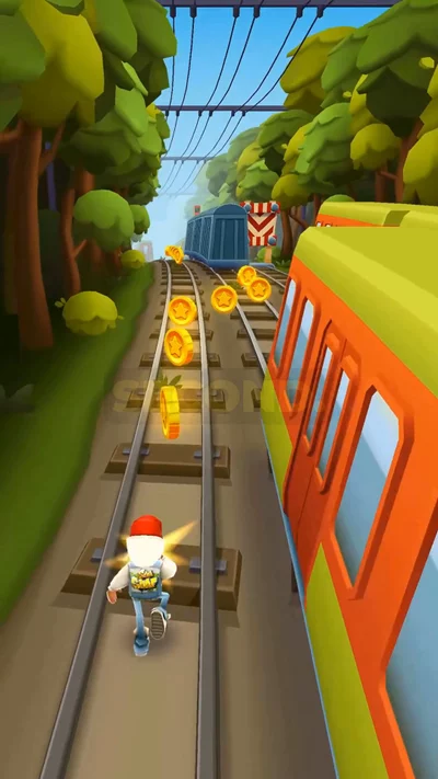 AI-generated video: Subway Surfers | The Train That Waited