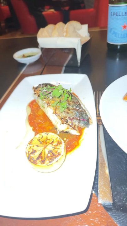 Allegro - Seabass and LINGUINE WITH CLAMS - Italian Near Me - Las Vegas, Nevada