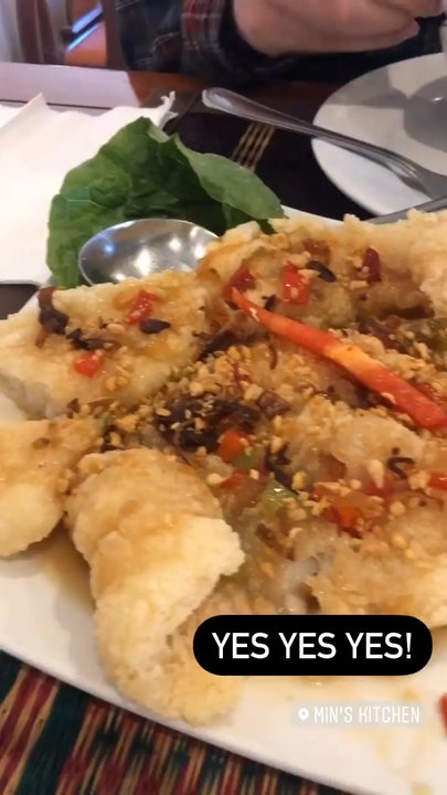 Min's Kitchen - Tilapia in tamarind sauce and duck - Thai Near Me - La Canada Flintridge, California
