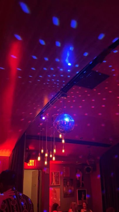 Midnight Rambler - Disco ball was giving all the vibes - New American Near Me - Dallas, Texas