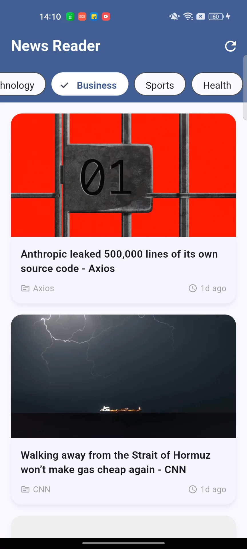 New Reader App image 1