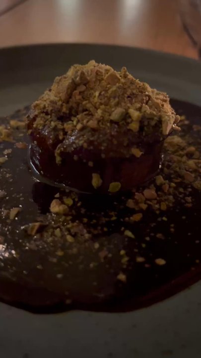 Emmett - DATE CAKE turkish coffee caramel, pistachio - Mediterranean Near Me - Philadelphia, Pennsylvania