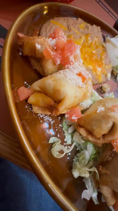 Casa Ramos - beef flautas at $18. - Mexican Near Me - Corning, California