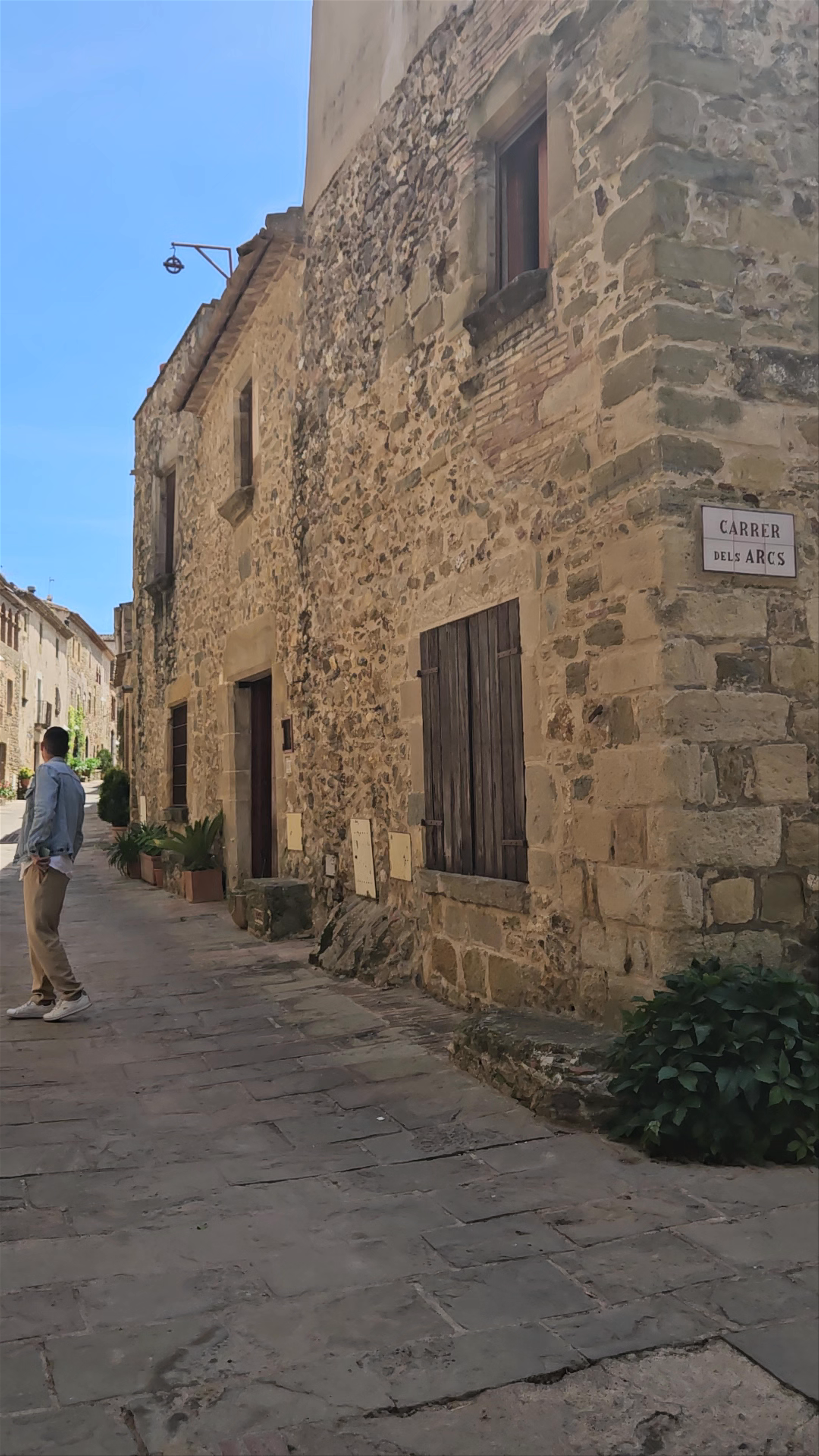 Charming Ancient Streets of Monells, Catalonia