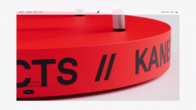Bebo Objects — Creating the digital flagship store for a new Swedish design brand.
