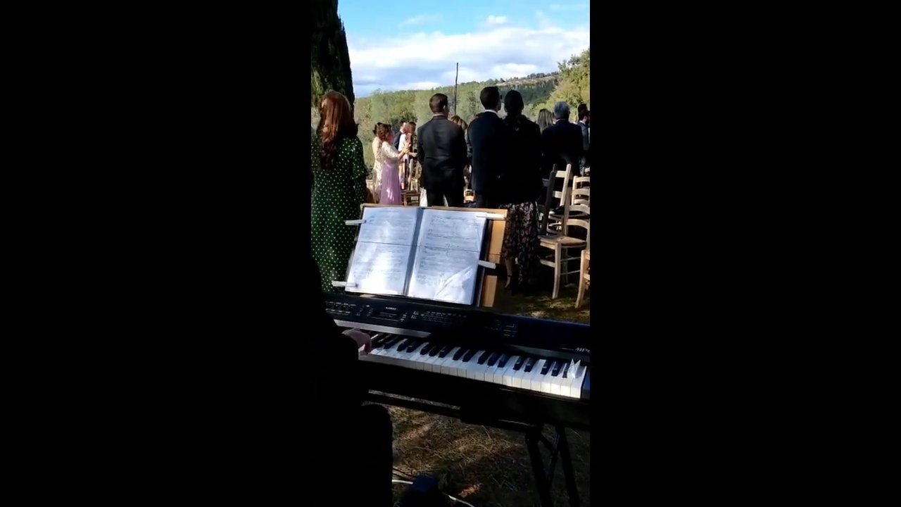 Tuscan Cello & Piano Duo - Wedding Ceremony - video