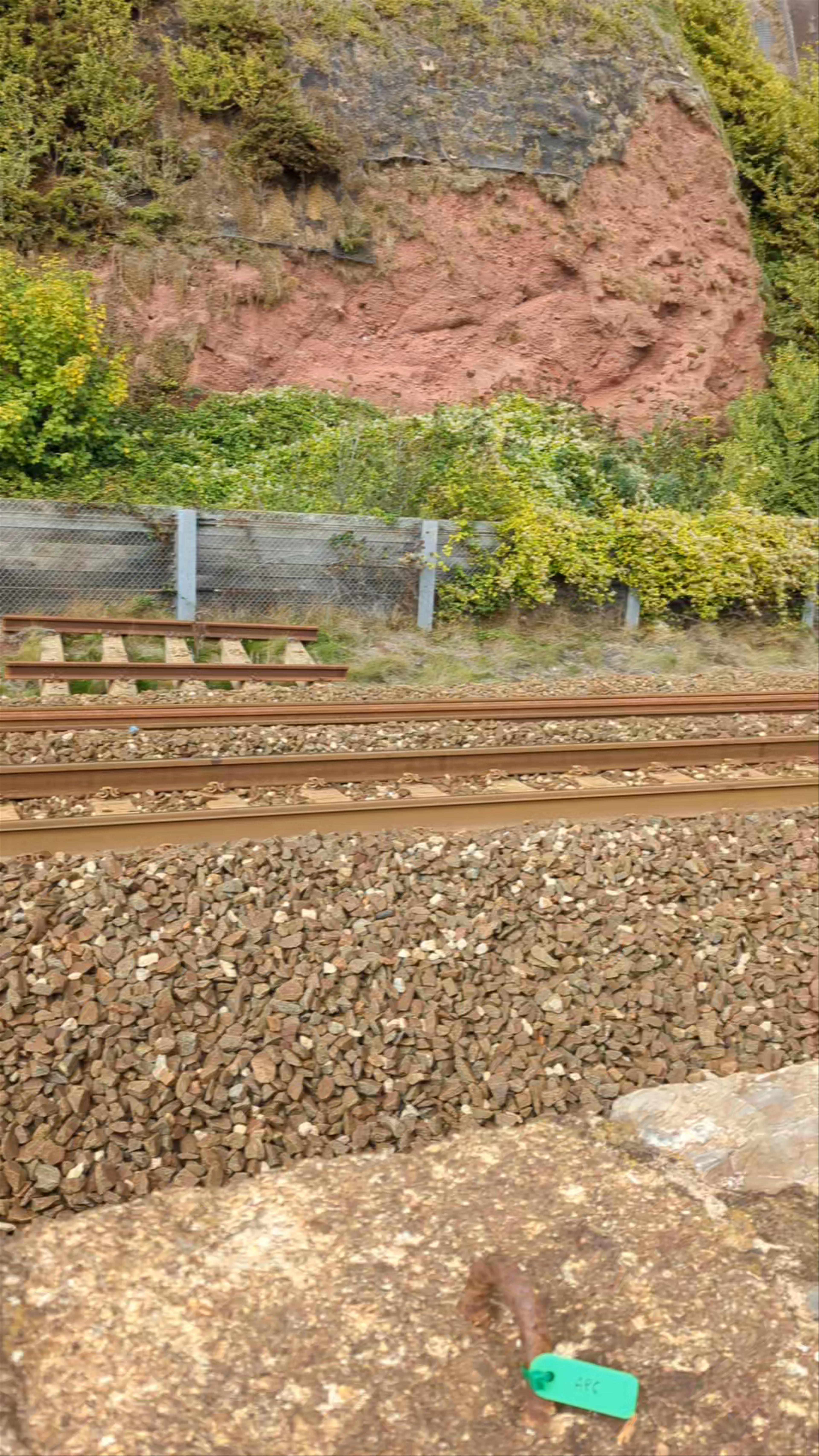 Teignmouth Beach Coastal Walk and Railway Views