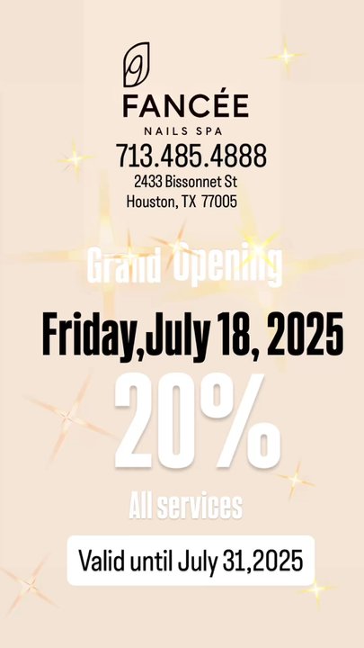 Fancée Nails Spa - Nail Technicians Near Me - Houston, Texas