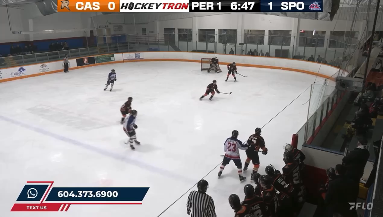 Joshua Gamble: Defensive body check showing size doesn't matter