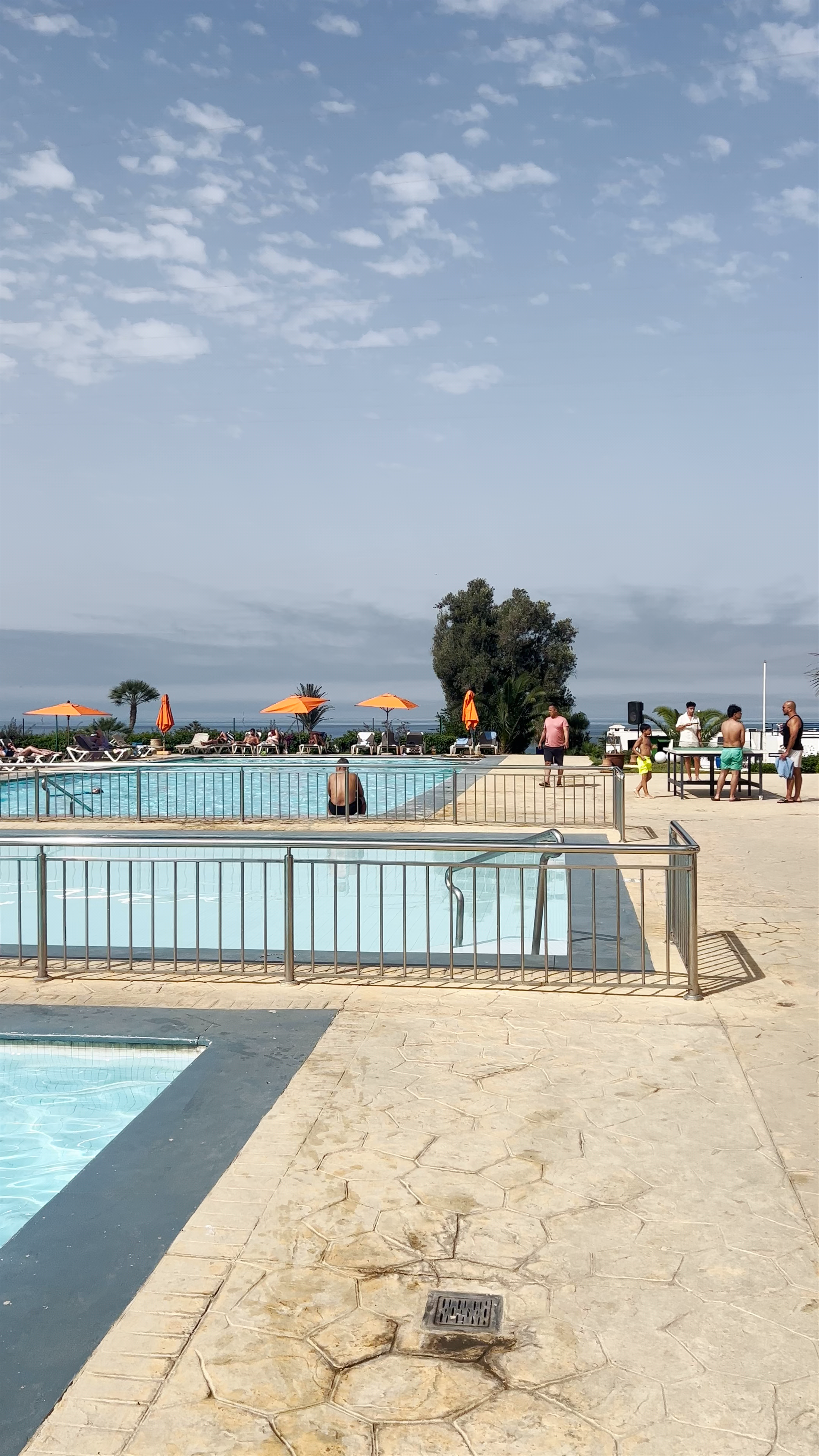 Relaxing Poolside Vibes at Anezi Tower Hotel, Agadir
