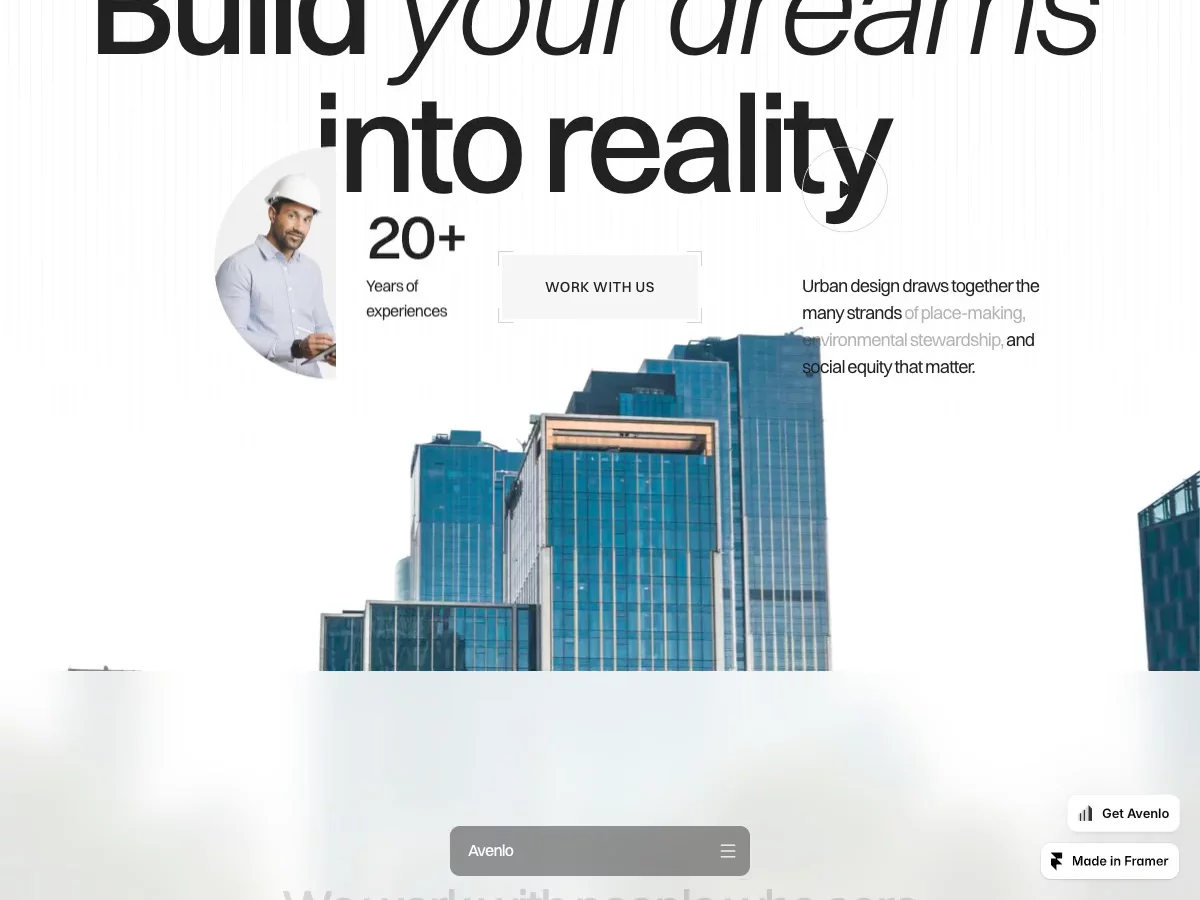 Avelno is a real estate template for estate agencie
