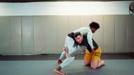 Double Leg Run Through - Chain Wrestling