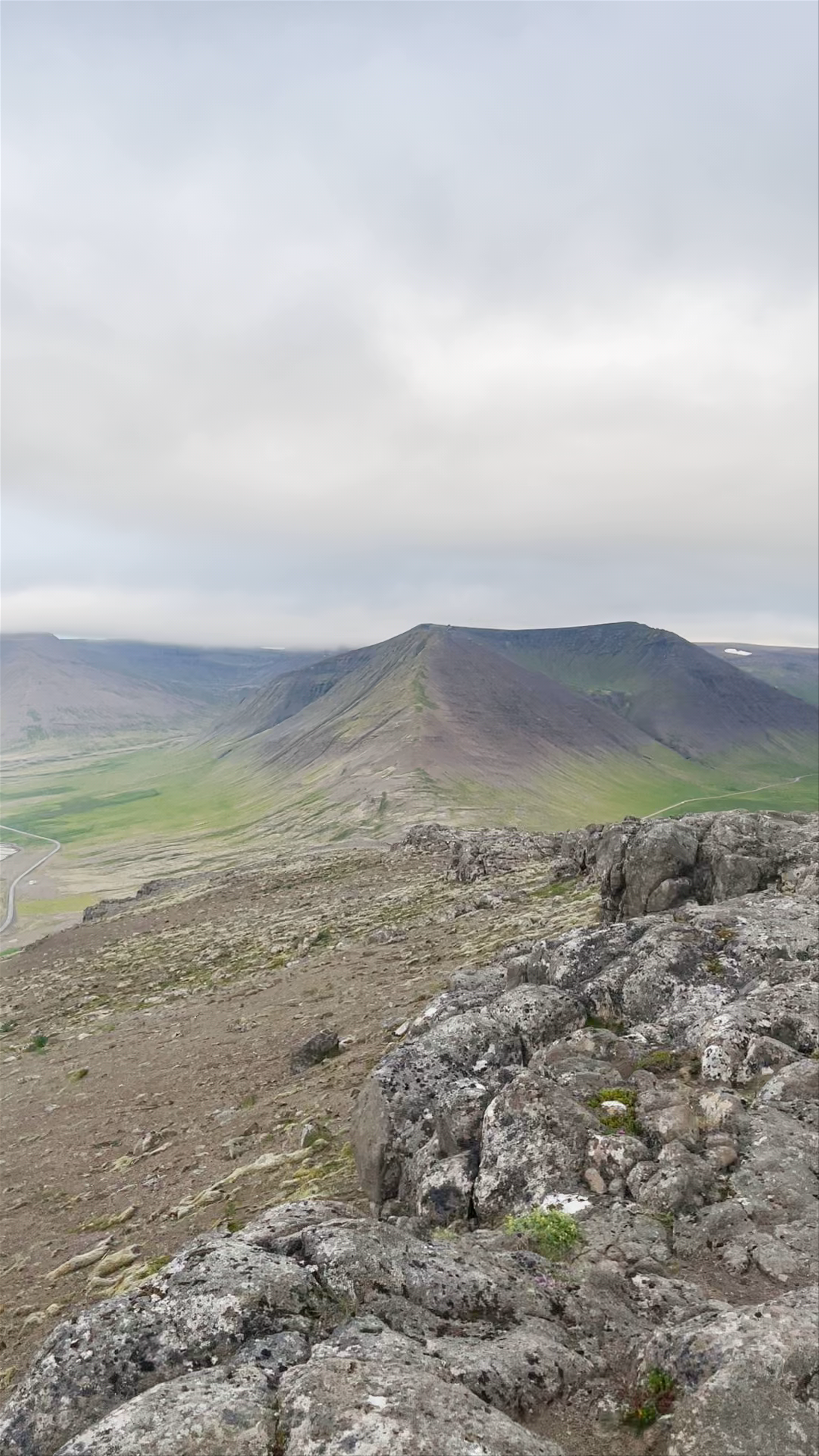 View atop Mt  Sandafell