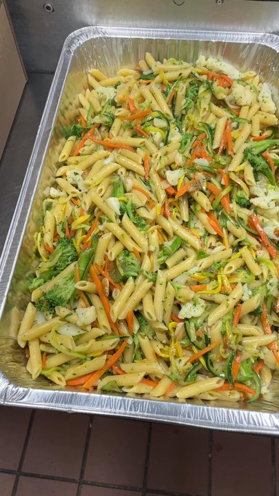 Tutti Pazzi - Penne primavera! Catering full tray - Italian Near Me - Stamford, Connecticut