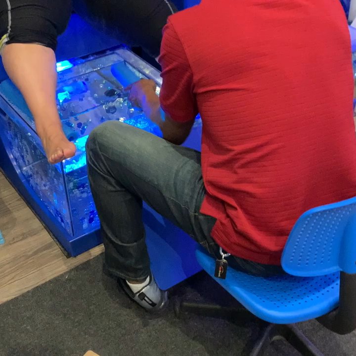 GARRA Fish Spa- Augusta - The owner getting mother started!!! - Day Spas Near Me - Augusta, Georgia