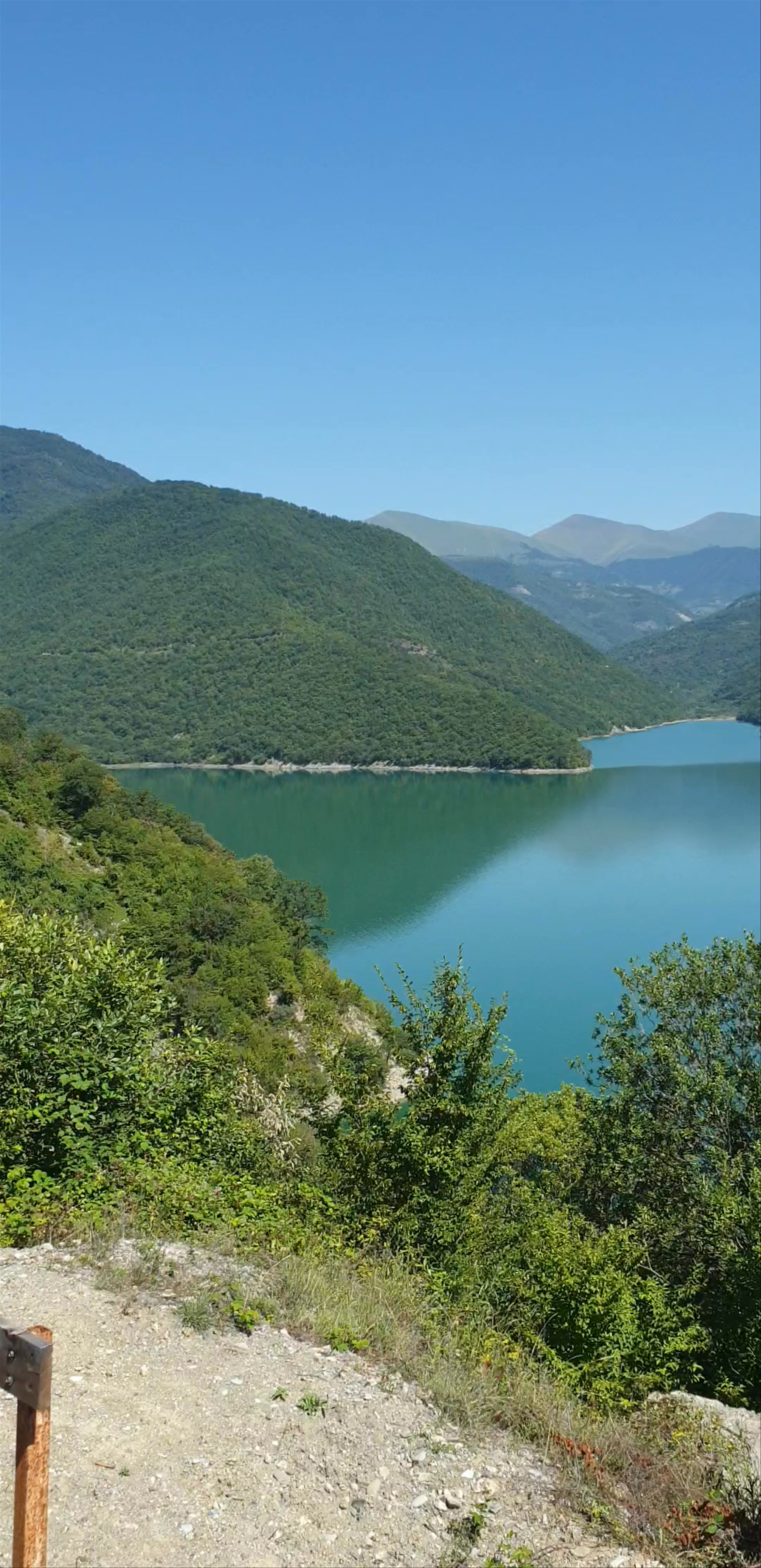 Zhinvali Water Reservoir