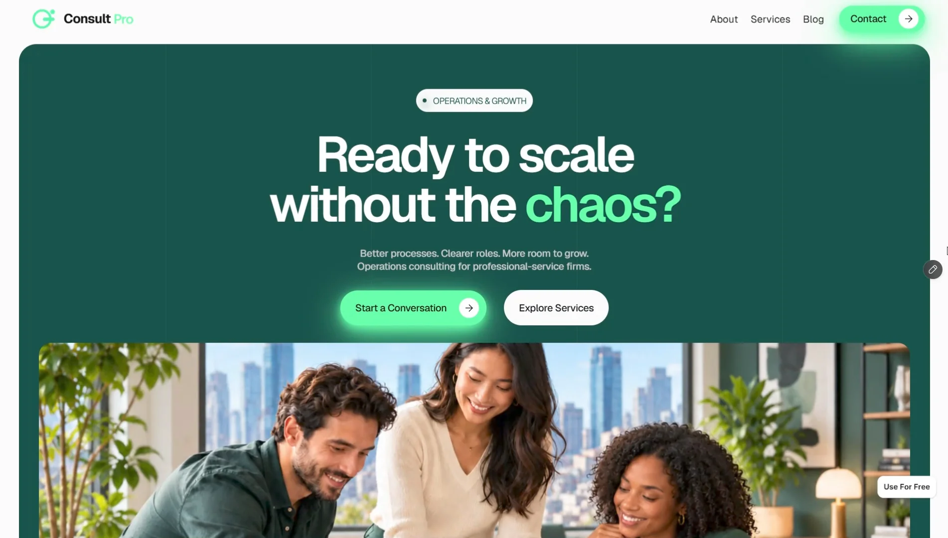 FREE Consulting Template V2Hope You Guys Like it 💚💚💚Remix Link: https://framer.link/Z2TPMUu