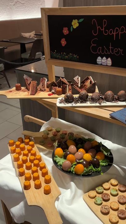 Par'Issy - Walkthrough of breakfast buffet offerings - French Near Me - Issy-les-Moulineaux, 92