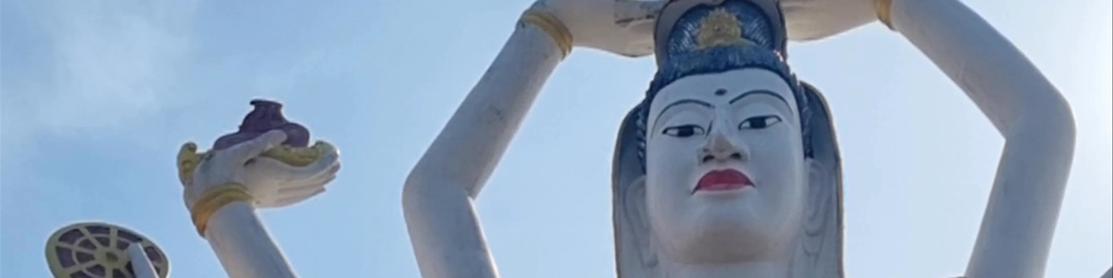 Statue of the goddess Guanyin