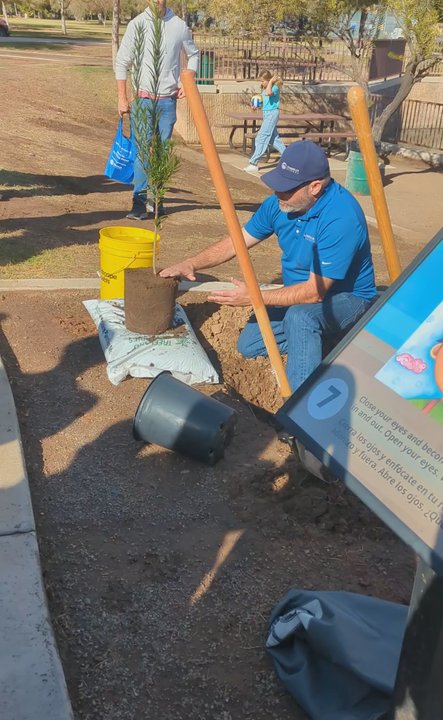 Desert Breeze Park - Andy the Chandler landscape supervisor was very good at presenting at this event. - Parks Near Me - Chandler, Arizona