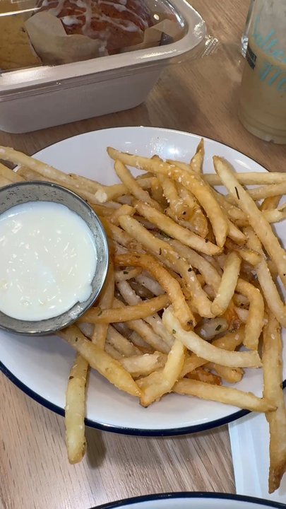 Salted Melon - Truffle parm fries - Salad Near Me - Atlanta, Georgia